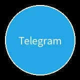 Telegram客服支持图标